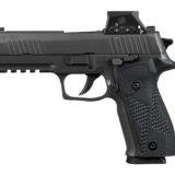 Sig Sauer 226X9RXSL P226 w/Optic Full Size 9mm Luger 18+1 4.40" Black Bull Barrel, Matte Black DLC Stainless Steel Serrated w/Optic Slide, Black Anodized Alloy Frame w/Picatinny Rail, Black Hogue G10