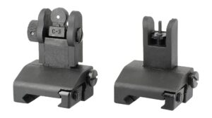 JE MACHINE TS-PS7B FLIP UP F/R SIGHTS POLY