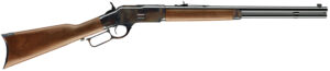 Winchester Guns 534202141 Model 1873 Short Rifle 45 Colt (LC) 10+1 Cap 20" Brushed Polished Blued Barrel Color Case Hardened Rec Satin Oiled Walnut Fixed Straight Grip Stock Right Hand (Full Size)