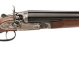 Taylors & Company 210114 Wyatt Earp Pedersoli Full Size 12 Gauge Break Open 3" 2rd 20" Blued Side By Side Barrel, Color Case Hardened Steel Receiver, Fixed Checkered Walnut Stock, Right Hand