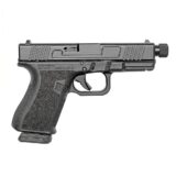 Combat Armory CA19 Handgun 9mm Luger 10rd Magazine 4.49" Threaded Barrel Black with Standard Sights