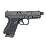 Combat Armory CA19 OR Handgun 9mm Luger 15rd Magazine 4.49" Threaded Barrel Black with Standard Sights