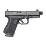 Combat Armory CA19 OR Handgun 9mm Luger 15rd Magazine 4.49" Threaded Barrel Black with Suppressor Height Sights
