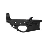 Combat Armory Billet AR-9 Lower Receiver Stripped with Mag Release and Ejector Black