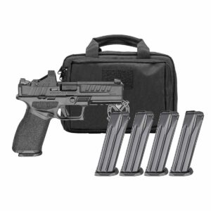 Springfield Gear Pac Echelon Handgun 9mm Luger 10rd(4) Magazines 4.5" Barrel Green Dot & Bag CA Compliant
