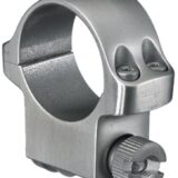 Ruger Steel Scope Ring - Single (4K) 1" Medium .937" Height - Stainless Finish