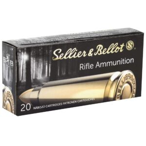 Sellier & Bellot Rifle Ammunition .30-06 Sprg 180 gr SPCE - 20/box
