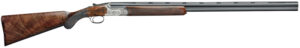 Rizzini USA 2201-2828 BR220 Field 28 Gauge 28" Nickel Chrome Coin Anodized Steel Steel Receiver Engraved Grade 2.5 Turkish Walnut Wood Stock