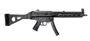 PTR 9LTBR-0090101 9LTBR  9mm Luger 30+1 12.50" Black Nitride Threaded Barrel, M-LOK Handguard, Black Anodized Aluminum Receiver w/Picatinny Rail, Black Synthetic SB Tactical Brace, Black Polymer Grip