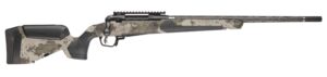 Savage Arms 32903 110 UltraLite Pro Full Size 6mm Creedmoor 3+1 20" Carbon Fiber Barrel, Savage Woodland Camo Accufit V2 Synthetic Stock, Right Hand