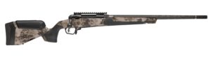 Savage Arms 32734 110 UltraLite Pro Full Size 6.5 PRC 3+1 20" Carbon Fiber Barrel, Savage Western Camo Accufit V2 Synthetic Stock, Right Hand