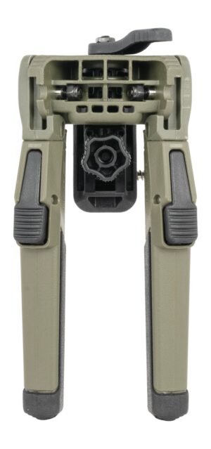 Savage Arms 56451 Sling Swivel Bipod 7.20"-10" High Green Polymer