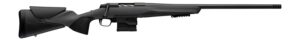 Browning 036130218 X-Bolt 2 Hunter LR 308 Win 6+1 22" Matte Blued Threaded Barrel & Steel Drilled & Tapped Receiver, Matte Black Adj Vari-Tech Synthetic Stock, Right Hand