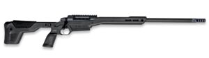 Weatherby 3WAMC25RWR4B 307 Alpine MDT Carbon 25 WBY RPM 3+1 22" +2" Carbon Fiber Threaded Barrel, Carbon Gray Cerakote Steel Receiver w/Picatinny Rail, Arca Rail Forend, Black HNT26 MDT Chassis Carbon