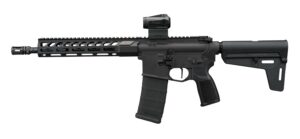 Sig Sauer RM400556N11BFORGE M400 Forge 5.56 NATO 30+1 11.50" Black Anodized Alloy Receiver w/Picatinny Rail, Black Polymer Magpul BSL Arm Brace, Black Polymer Grip, Sig ROMEO MSR Gen II Red Dot