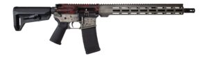 Shark Coast Tactical 300-054-1000-04 Bushido 5.56 NATO 30+1 16" Black Nitride Threaded Barrel, Engraved Aluminum Receiver w/Picatinny Rail, M-LOK Handguard, Magpul Collapsible Black Polymer Stock, Ma