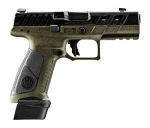 Beretta USA JAXA1F915PTODG APX A1 Full Size Frame 9mm Luger 15+1 4.25" Ported Barrel, OD Green Steel Optic Ready/Ported/Serrated Slide, Polymer Frame w/Picatinny Rail, Textured Grip, Ambidextrous