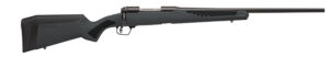 Savage Arms 57062 110 Hunter Full Size 204 Ruger 4+1 22" Matte Black Button-Rifled Barrel, Matte Black Drilled & Tapped Carbon Steel Receiver, Adj AccuStock Matte Gray Synthetic Stock, Right Hand
