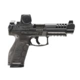 H&K VP9A1 L Optic Ready Handgun 9mm Luger 15rd Magazines(2) 5" Barrel Black Vortex Defender