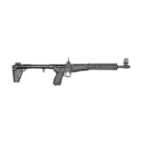 KelTec Sub 2000 Rifle 9mm Luger 17rd S&W M&P Magazine 16.25" Blued Barrel Black Grip