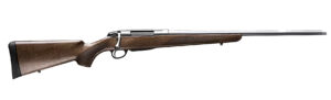 Tikka JRTXA72022MT T3x Hunter Full Size 30-06 Springfield  3+1 22.40" Matte Stainless Fluted Threaded Barrel, Matte Drilled & Tapped Stainless Steel Receiver, Fixed Oiled Walnut Wood Stock, Right Hand