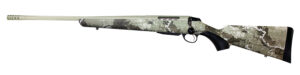 Tikka JRTXVA47124 T3x Lite 7mm PRC 3+1 24.40" Desert Verde Cerakote Fluted Threaded Barrel & Drilled & Tapped Receiver, Veil Alpine Fixed Synthetic Stock, Left Hand