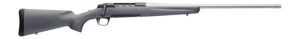 Browning 036114229 X-Bolt 2 Special SPR Full Size 300 Win Mag 3+1 26" Matte Stainless Threaded Barrel, Matte Stainless Steel Drilled & Tapped Receiver, Gray Adj Comb & LOP Synthetic Stock, Right Hand