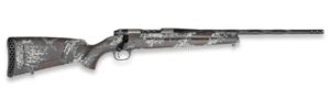 Weatherby MBP01N65CMR19B Mark V Capra 6.5 Creedmoor 2+1 17" Graphite Black Cerakote Fluted Threaded Barrel, Titanium Drilled & Tapped Receiver, Exposed Carbon w/Gray, White & Rust Sponge Accents Fixed