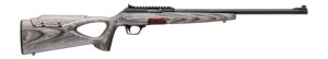 Winchester Repeating Arms 521171102 Wildcat 22 LR 10+1 16.50" Matte Blued Button-Rifled Barrel, Black Composite Receiver w/Picatinny Rail, Gray Thumbhole w/Adjustable Comb Laminate Stock, Ambidextrou