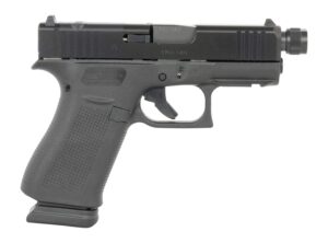 Glock UX4350203FRMOSTB G43X MOS Slim Sub-Compact 9mm Luger 15+1 3.41" Black Threaded Barrel, Steel Optic Ready/Serrated Slide, Polymer Frame w/Accessory Rail, Ambidextrous
