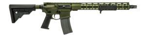 Griffin Armament MK2RECCEWHG-W MK2 RECCE 223 Wylde 30+1 16.10" Black Anodized Barrel, Warhawk Green Anodized Aluminum Receiver w/Picatinny Rail, M-LOK Handguard, Griffin Extreme Condition Black Polyme