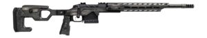 Fierce Firearms REPMT65PRC20DG Reaper MTN 2.0 6.5 PRC 3+1 20" Carbon Fiber Match Grade Threaded Barrel, Distressed Gray Cerakote Titanium Drilled & Tapped Receiver, M-LOK Handguard, Magnesium Folding
