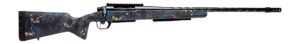 Horizon Firearms HRF-VP2-22CM-22R Vandal Carbon 2 22 Creedmoor 22" Black Chrome Chevron Fluted Threaded Barrel, Black Chrome Steel Receiver w/Picatinny Rail, Arca Rail Forend, Cobalt Basin Iota BKH Ca