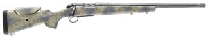 Bergara Rifles B14S806 B-14 Wilderness Sierra 450 Bushmaster 4+1 20" Sniper Gray Cerakote Fluted Threaded Barrel & Steel Drilled & Tapped Receiver, Sporter w/Adj Comb SoftTouch Wilderness Camo w/Black