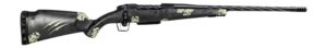 Fierce Firearms ROGSSX22CM22BF Twisted Rogue XP 22 Creedmoor 3+1 22" Black Cerakote Spiral Fluted Threaded Barrel, Stainless Steel Drilled & Tapped Receiver, Picatinny Rail Forend, LR Negative Comb Ca
