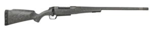 Fierce Firearms ROGTCX300PRC22DGM CT Rogue XP 300 PRC 3+1 22" Carbon Fiber Match Grade Barrel, Distressed Gray Titanium Drilled & Tapped Receiver, Picatinny Rail Forend, Carbon Matrix C3 Carbon Fiber
