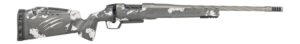 Fierce Firearms RIVSSX22CM18GP Twisted Rival XP 2.0 22 Creedmoor 3+1 18" Glacier Cerakote Spiral Fluted Threaded Barrel, Stainless Steel Drilled & Tapped Receiver, Arca Rail Forend, Phantom Camo Push