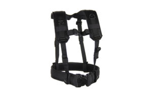 BH LOADBEARING SUSPENDERS/HRNS BLK
