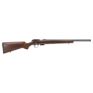 CZ 457 Varmint Rifle .17 HMR 5rd Capacity 20.5" Threaded Nitride Barrel Walnut Stock
