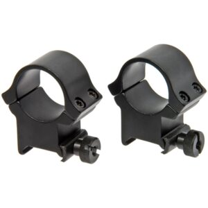 Redfield 4-Hole Aluminum Scope Rings 1" X-High Matte