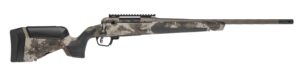 Savage Arms 32574 110 Core Hunter Pro 6.5 PRC 3+1 22" Spiral Fluted Barrel, Savage Woodland Camo AccuStock w/AccuFit V2 Synthetic Stock, Right Hand