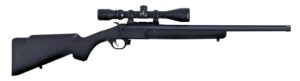 Traditions CR5-470030 Outfitter G3 w/Scope 450 Bushmaster 22" Drilled & Tapped Receiver Black Synthetic Stock 3-9x40mm Duplex